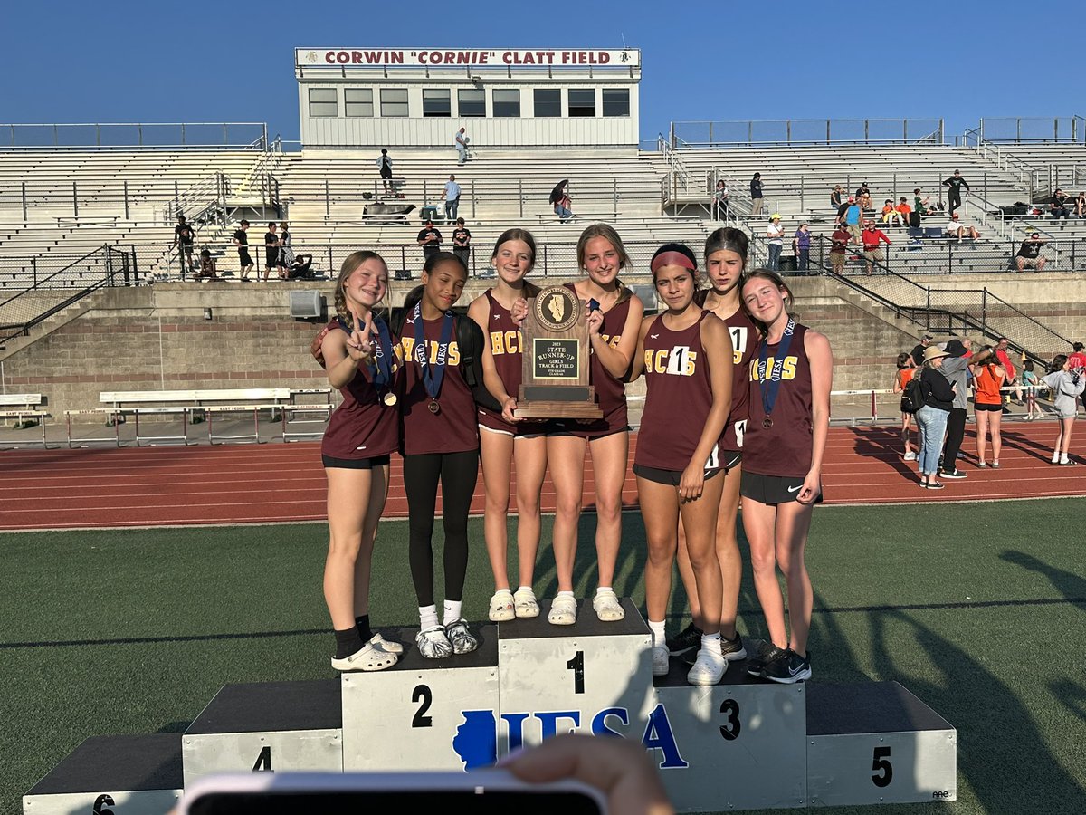 MrSteinHCMS's tweet photo. HCMS Track &amp; Field Team had an exceptional weekend at the State Finals. 7th Girls were Champions, 8th Girls were 2nd place and 7th Boys were 4th. Too many individual medalists to list. Congrats athletes. @HCMSTigers157c @SrtaVallejoHCMS @cyle_ford @NemethScience @edrw96 @fsd157c https://t.co/2dDZDTXHdI