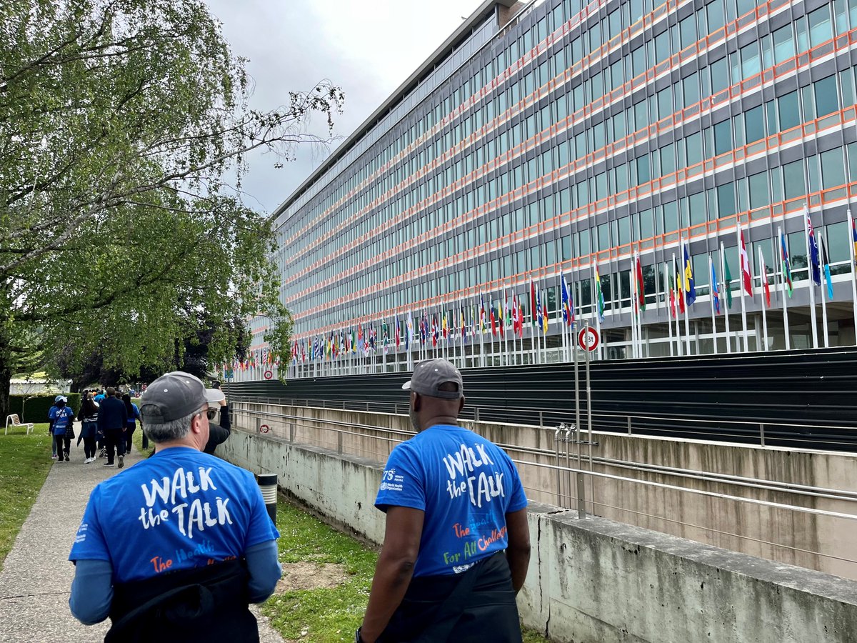 ACGME International (@acgmei) on Twitter photo #ACGMEI and #ACGMEGlobalServices got moving alongside <a href="/DrTedros/">Tedros Adhanom Ghebreyesus</a> and attendees of the World Health Assembly in #Geneva #Switzerland to #WalkTheTalk, walking side by side to promote movement for better physical and mental health. @ACGME <a href="/WHO/">World Health Organization (WHO)</a> #GlobalHealth #WHO #WHA76 #MedTwitter #ACGMEI and #ACGMEGlobalServices got moving alongside <a href="/DrTedros/">Tedros Adhanom Ghebreyesus</a> and attendees of the World Health Assembly in #Geneva #Switzerland to #WalkTheTalk, walking side by side to promote movement for better physical and mental health. @ACGME <a href="/WHO/">World Health Organization (WHO)</a> #GlobalHealth #WHO #WHA76 #MedTwitter