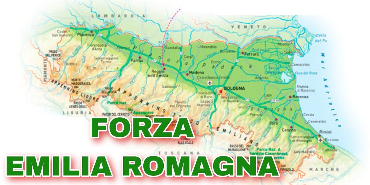 #ForzaEmiliaRomagna 
Tutta l'Argentina prega per voi.
Questo passerà presto.