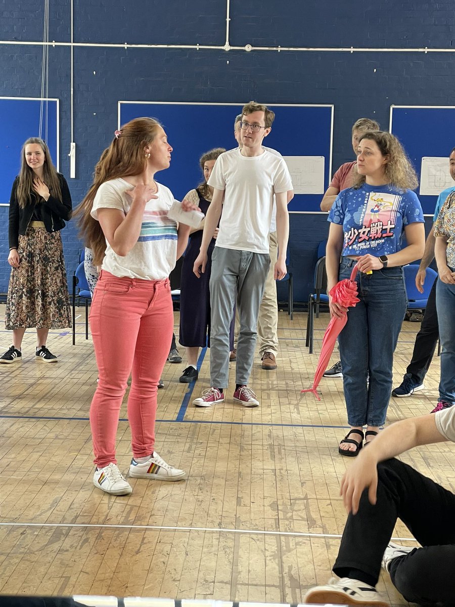 It’s our final weekend rehearsal for the Grand Duke, and a little over 2w until opening night. Don’t miss your tickets to this rarely performed gem - gloc.org/grandduke