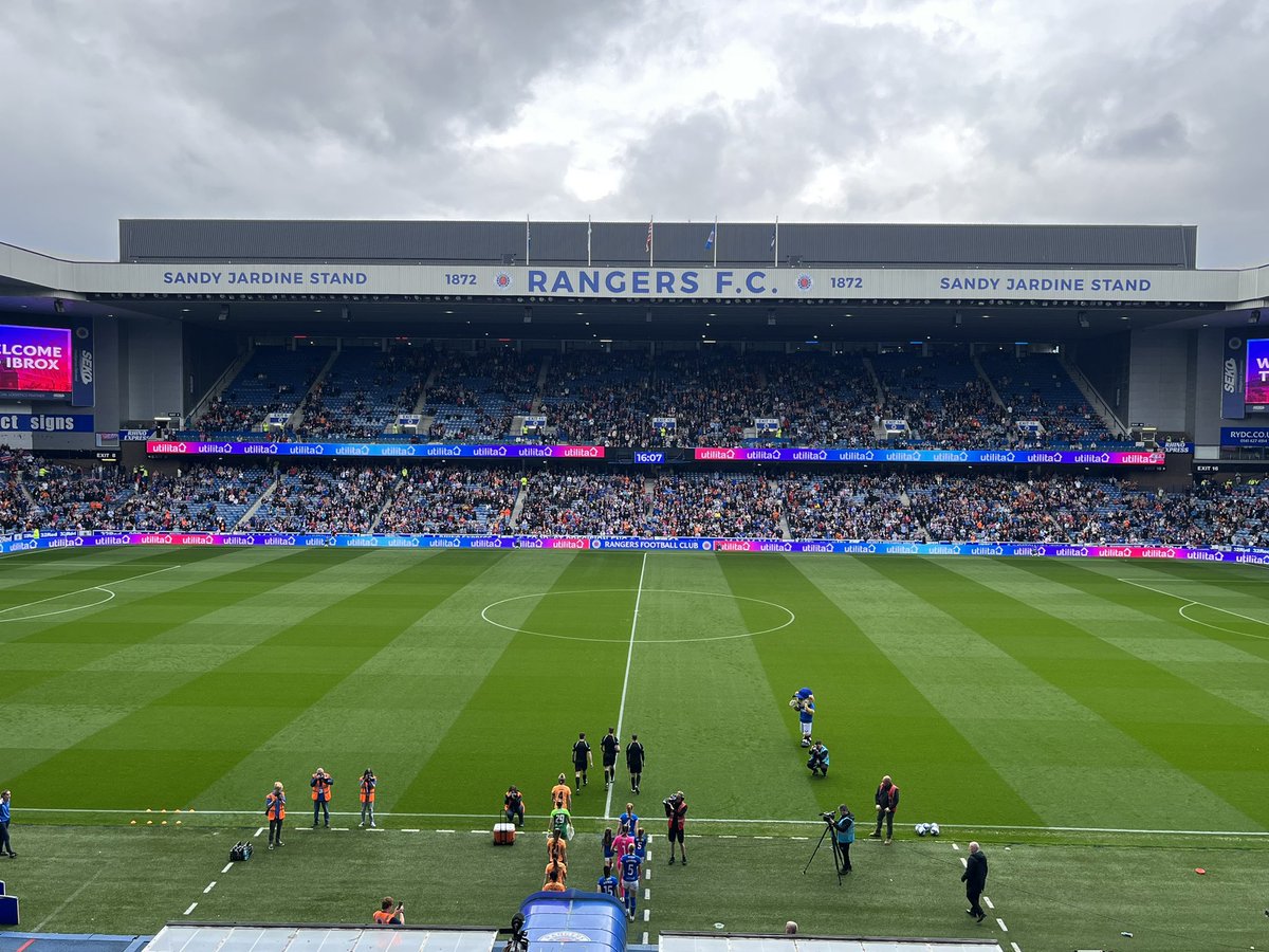 Here we go…come on Rangers 🔴⚪️🔵