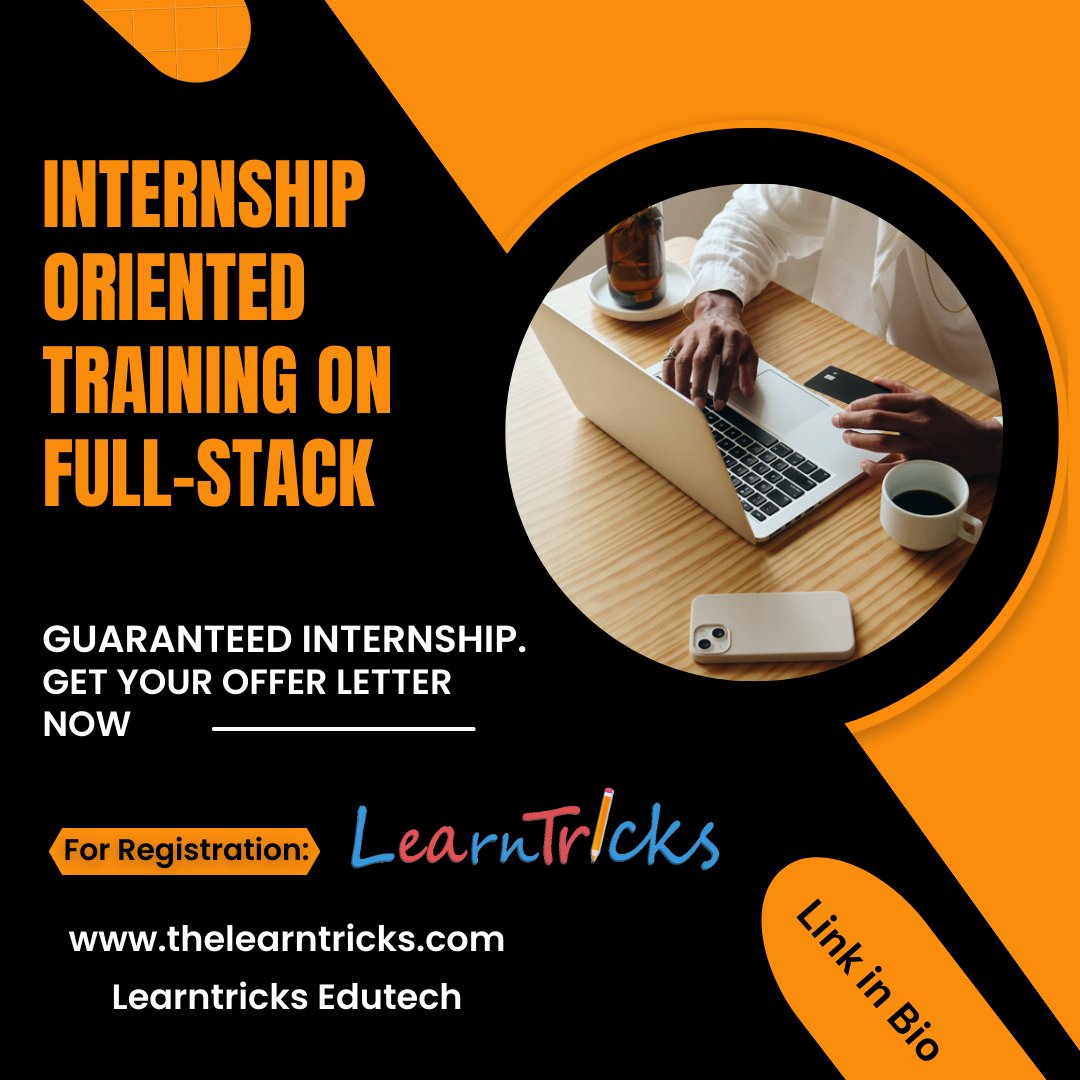 Learntricks2018's tweet photo. Internship Oriented Training on Full-Stack Development
Batch Starts from 1st June 2023
Register Now: https://t.co/uHIX1b29XJ
Limited Seats Available
Comment, like share to reach more students.

#python #placementcell #internships2023 #intern2023 #fullstackdevelopment https://t.co/etFhbQvNKc