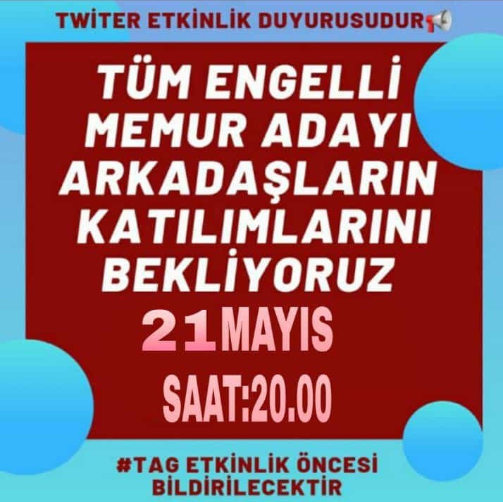 engellihaklaris's tweet photo. Sn Cumhurbaşkanımız @RTErdogan
Emekli zamları ✔️
3600 Ek Gösterge ✔️
Sözleşmelilere Kadro ✔️
EYT ✔️
4300 Engelli Öğretmen Ataması✔️

Cumhurbaşkanımız Bahsettiği 
Sözleşmelilerin kadroya geçmesiyle doğan 
12 Bin Engellli Memur Ataması talep ediyoruz
@tcailesosyal @Akparti @BY https://t.co/W6wuG3XD3W