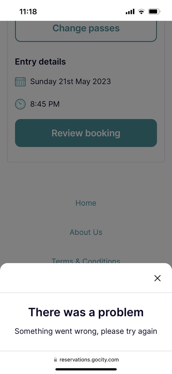 racoughlan's tweet photo. @GoCityOfficial trying to book tickets for Empire State Building today but keep getting an error message. Any help you can give would be appreciated. Your call centre sent a link to the same website https://t.co/sJxnZP7hXX