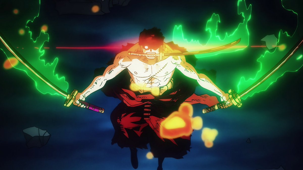 Toei animation is at its peak... The best animation in 2023 till now..
KING OF HELL #roronoazoro
Can't wait for Kaidou vs Luffy's 5th gear #OP1062