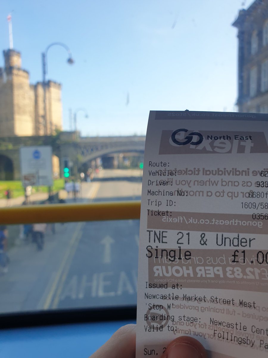 First time using the TNE £1 single