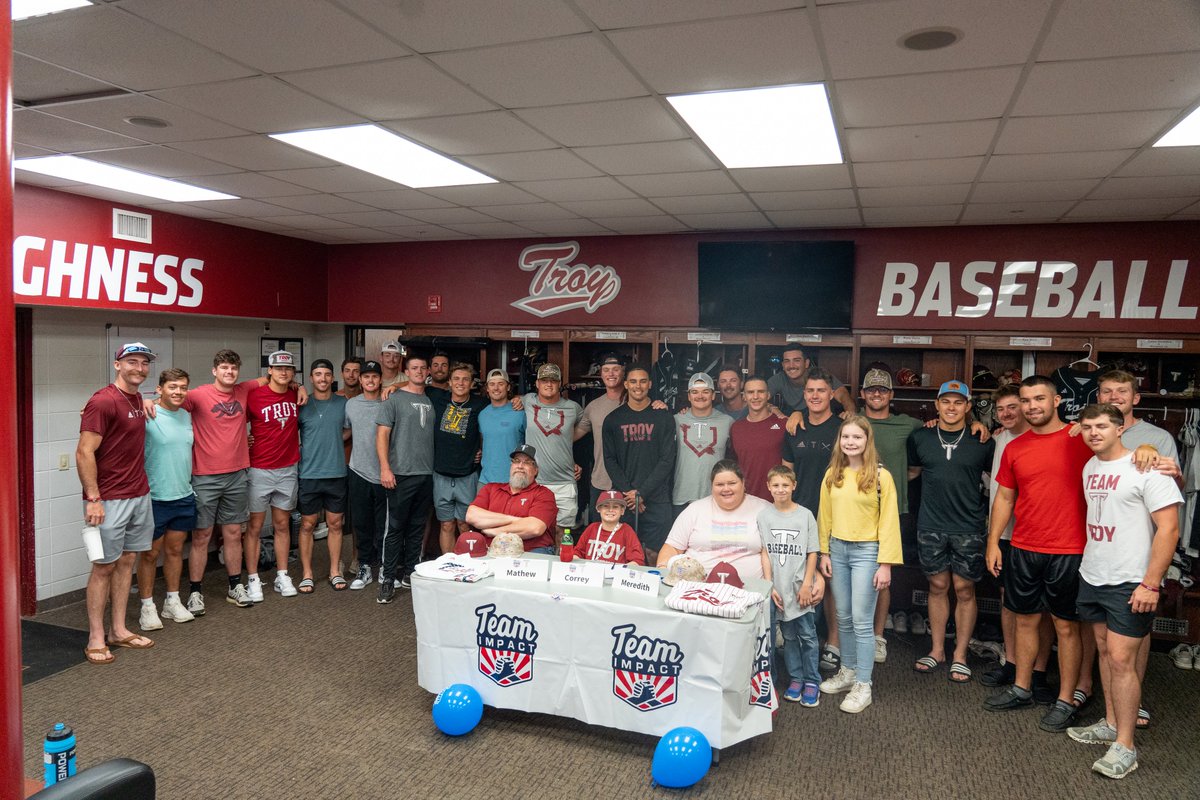 TroyTrojansBSB's tweet photo. Just in time for the postseason!

We are delighted to announce our newest signing Correy! Officially a Troy Trojan and our new superstar!

#BoysOfTroy 🛡️ | #OneTROY⚔️⚾️ https://t.co/S9WkAPLGEk