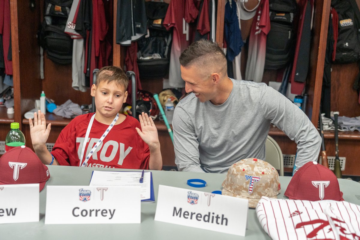 TroyTrojansBSB's tweet photo. Just in time for the postseason!

We are delighted to announce our newest signing Correy! Officially a Troy Trojan and our new superstar!

#BoysOfTroy 🛡️ | #OneTROY⚔️⚾️ https://t.co/S9WkAPLGEk