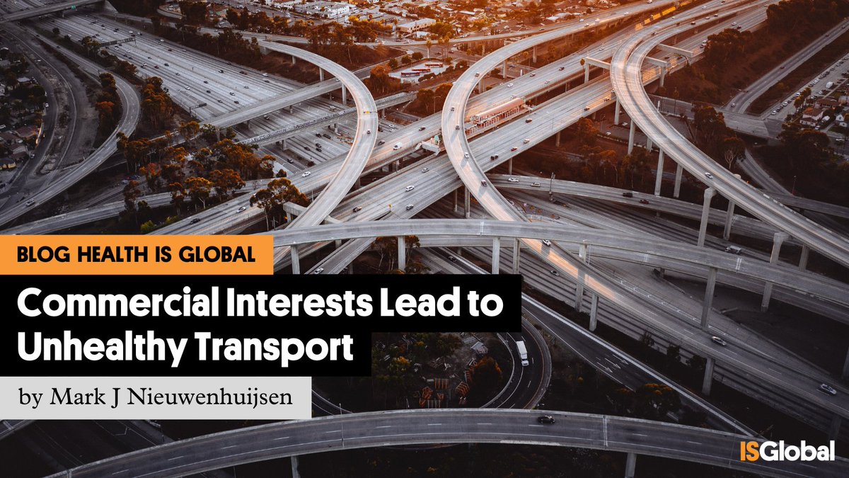 💭"Freedom is not having to get into a car to go somewhere, but having the choice of how to get around. Often that choice has been taken away by billions of dollars of investment in car infrastructure."

📝 Mark J Nieuwenhuijsen in our blog:

📌️ow.ly/TYbs50OnX07