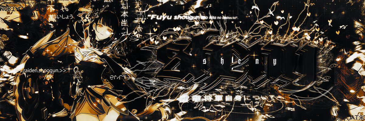 yealseba_'s tweet photo. raiden shogun header https://t.co/fvvRICwjqj