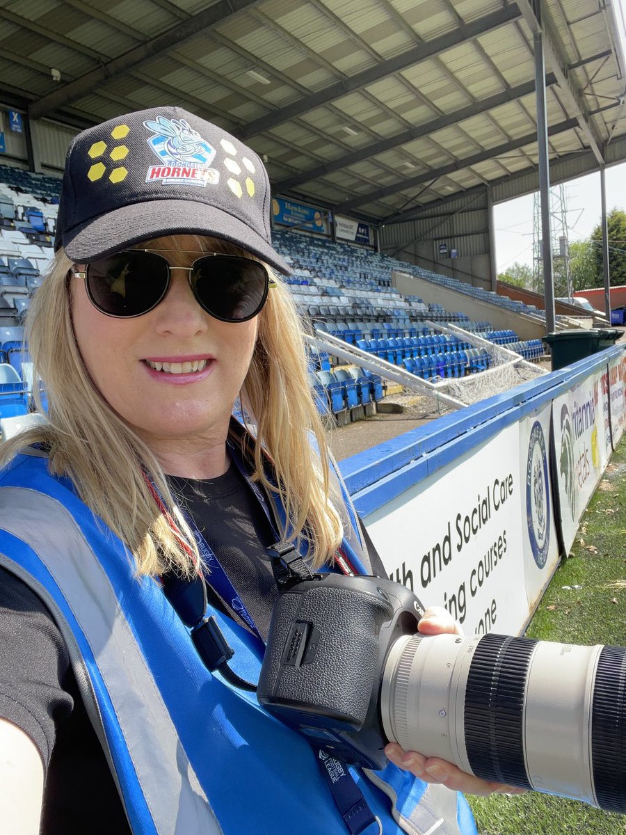 JMSportPix's tweet image. Wearing my new lucky ⁦@SportSupro⁩ @RochdaleHornets⁩ cap 
Order one now! 
#Hornets #Sportstog #newcap
