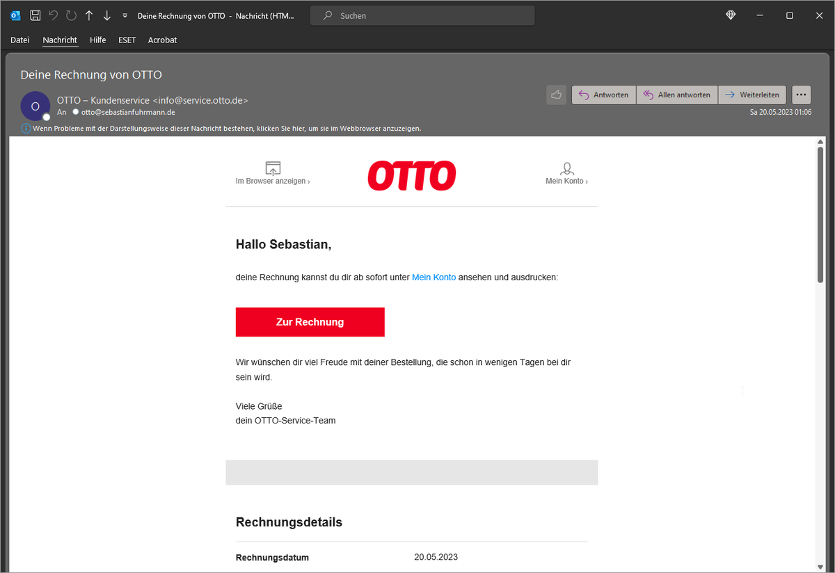 Sebastian Fuhrmann 🏡 on Twitter "Hey otto_de, wie schwer kann es