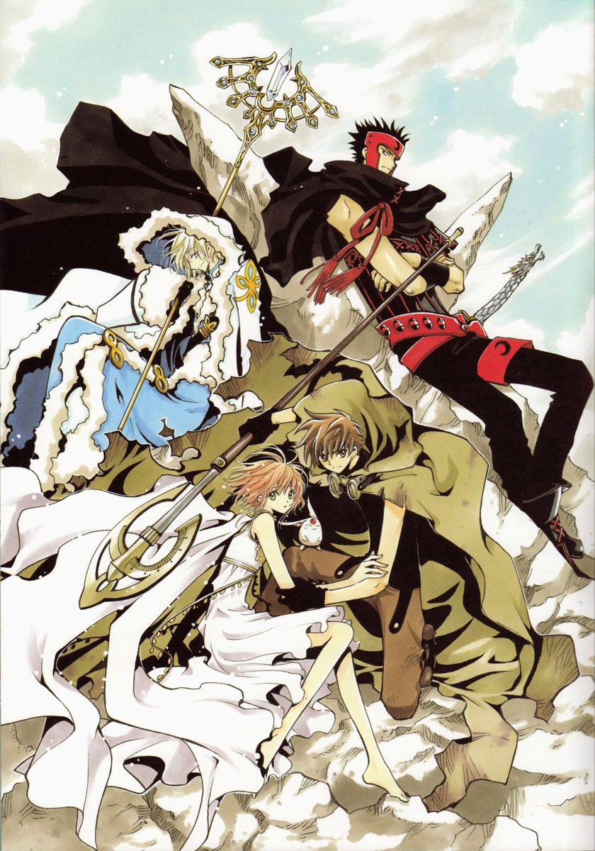 clampsupremacy's tweet photo. 20 years ago today, the first chapter of Tsubasa: Reservoir Chronicle was released in Japan. Written and illustrated by Clamp, the series ran in Weekly Shonen Magazine and went on to sell over 20 million volumes worldwide. https://t.co/FTNuEeWbpc