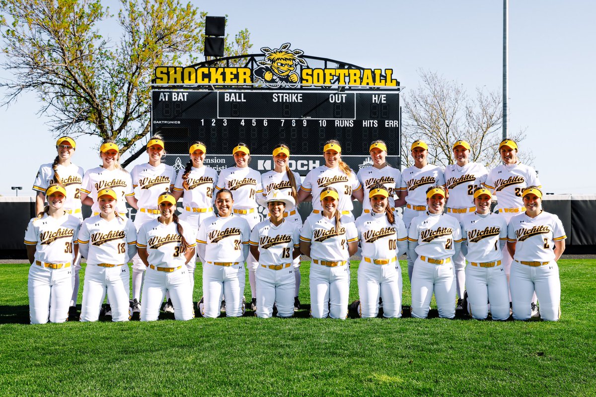 44 wins
AAC Regular Season Champions
3rd Straight NCAA Appearance
12 Straight Weeks in the Top 25
3 Top 10 Wins
1 Unforgettable Season

- 2023 Wichita State Shockers 🌾