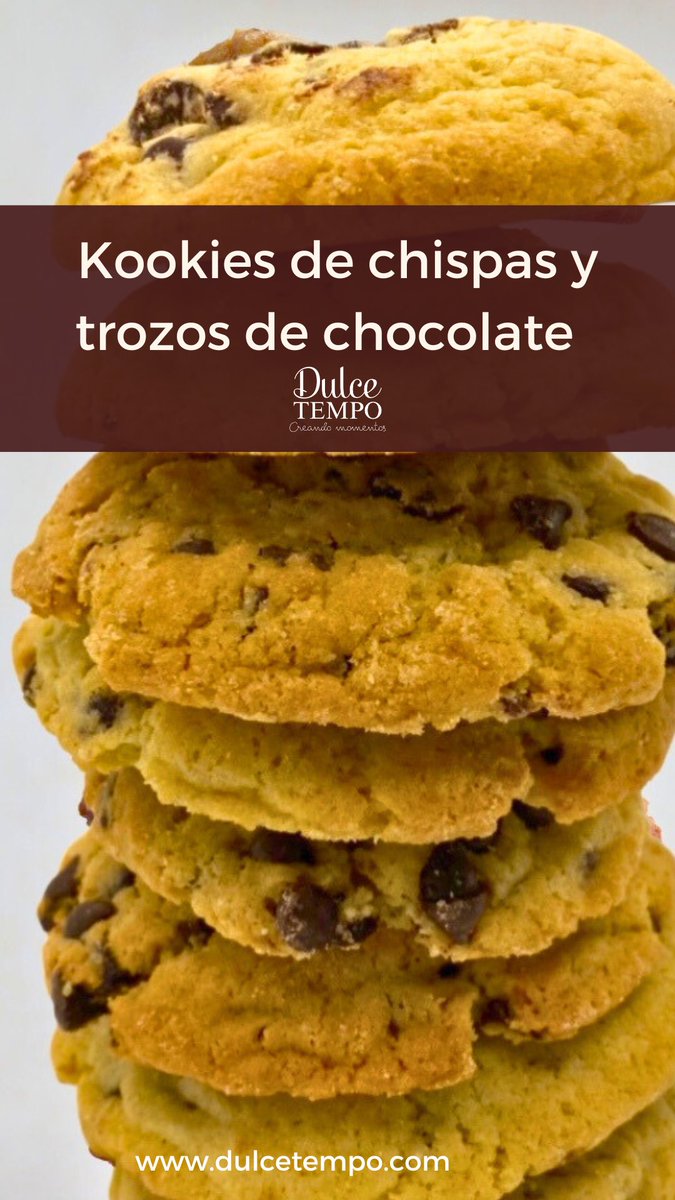 dulce_tempo's tweet photo. Galletas deliciosas. Kookies de chispas de chocolate . #chocolate #galletas #chispas #postres https://t.co/AZ7m0c6vhw