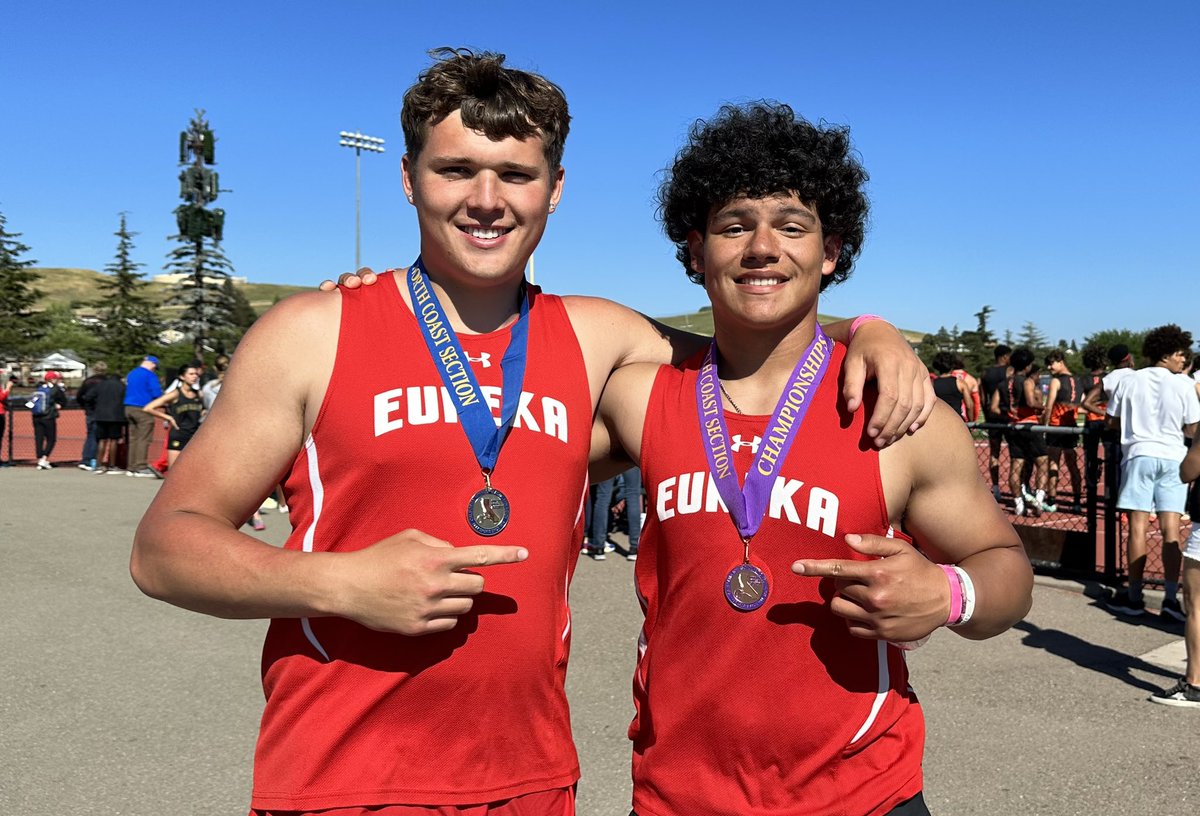 2023 NCS Meet of Champions. 1st place in discus and 4th place in shot.