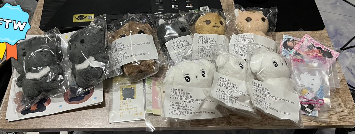ชามงงี่/ดัลดงงี่/โฮอิท/โกอิ้งฮาร์ททีน/โกตักจวิ้น
มาถึงร้านโดยสวัสดิภาพแล้วนะคะ🥹 วันนี้จะแจ้งยอดที่เหลือไป รวมทั้งยอดจากมัดจำกรณีที่ยังไม่ชำระด้วยค่ะ💖 #N2Pupdate