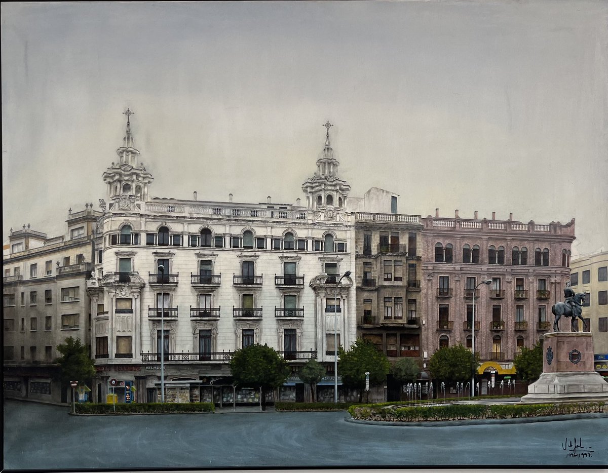 Walladaomeya's tweet photo. @josemdelara @dipucordoba Impactante su hiperrealismo en esta muestra, “Habitatur Spatium”, #cordobeando https://t.co/fXDFGqkNaP