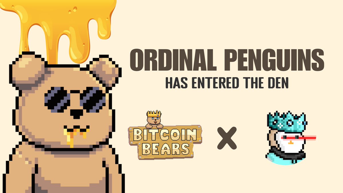 BitcoinBearsOrd's tweet photo. WL Spots Allocated to @OrdinalPenguins

Which communities should we give whitelist allocation to next? Tag them below and have them DM us! 🔔 https://t.co/udFvu8nk7Y