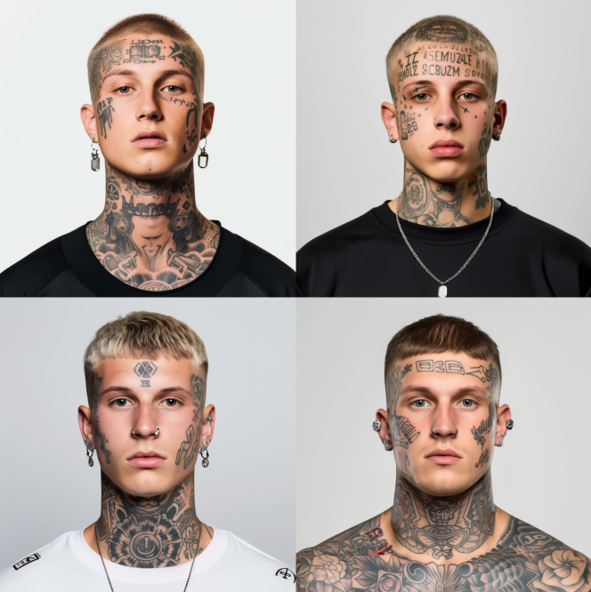 Heavily Tattooed ExGangsters Without Their Tattoos  City Magazine
