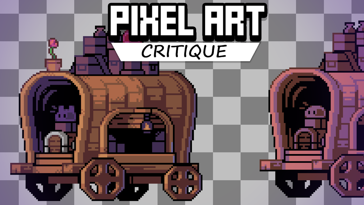 PeterMilko's tweet photo. Finally made a new critique video!
Link: https://t.co/LhRNrguqtB
#pixelart @aseprite #aseprite #devlife #pixelpete https://t.co/AnGJgAgw9O