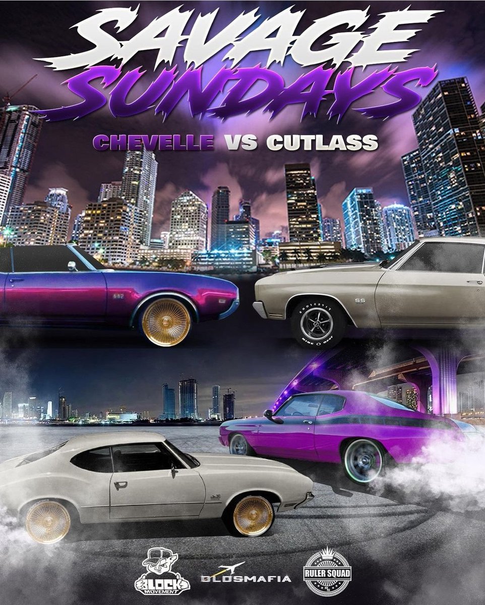 Today 
Car Show
San Leandro Marina 
10am to 6pm 
Pull up 
@blegit72 
Chevelle VS Cutlass