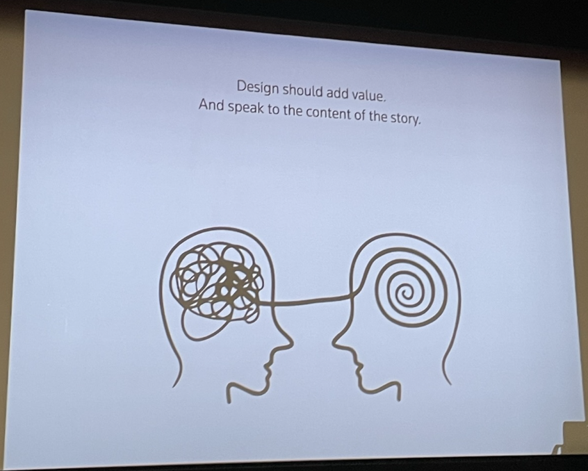 elizabeth_shell's tweet photo. So inspired by Matthew Weber’s #sndweek talk. Reuter’s global head of graphics walked through how discovering your inner unicorn 🦄 as a visual storyteller 🎨 helps you: 

🦄 determine how to prioritize your work
🦄 cut out the time sucks (!) 
🦄 focus on quality
#snd44 #sndnyc https://t.co/NaxHqaPToS