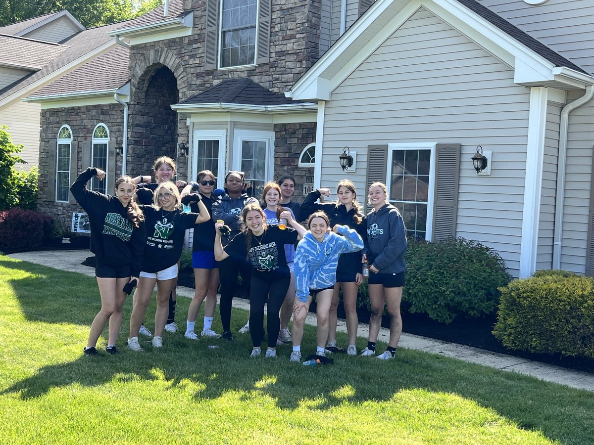 Suns out Great be out! Fantastic job by this group today!