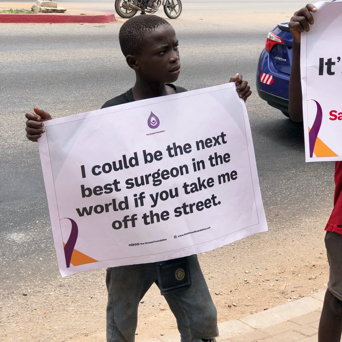 Our future lies in their dreams. Support a street child today!

#theshrewdfoundation #thestreetmatters