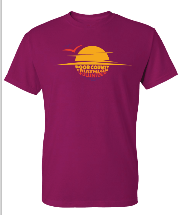 DOORCOUNTYTRI's tweet photo. Here's a sneak peek of your 2023 DCT Volunteer T-shirt!!! Sign up for a shift to get one of these awesome shirts.... plus free food and beverages (including beer for those 21+)!!
sign up today!  https://t.co/1rnIpRX1eK https://t.co/6Z0BD0uFLi