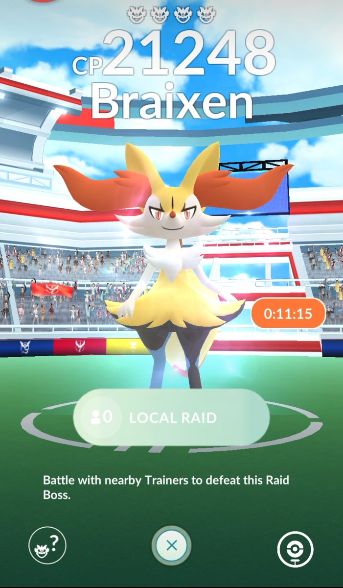 BeKozGaming's tweet photo. Not a single trainer participating in any local raids in the area... 🤦‍♂️ OH @NianticLabs 
.
#PokemonGO #PokemonGOApp #Niantic #PokemonGOCommunityDay  #PokemonGoRaids #NintendoFail https://t.co/BQ6oN0jSvf