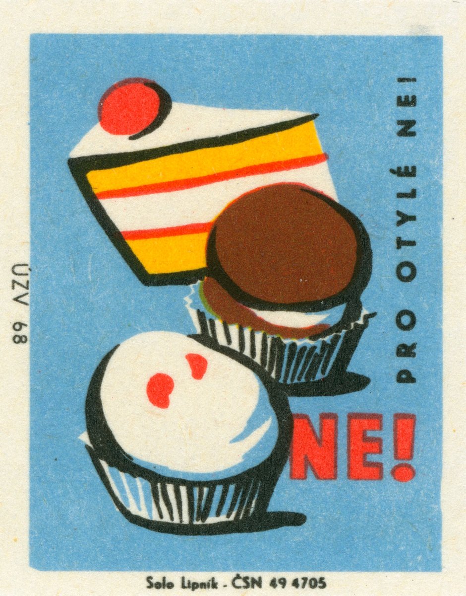 Happy #WorldBakingDay. The matchbox label says NE - we say YAY! 🍰🎂🧁