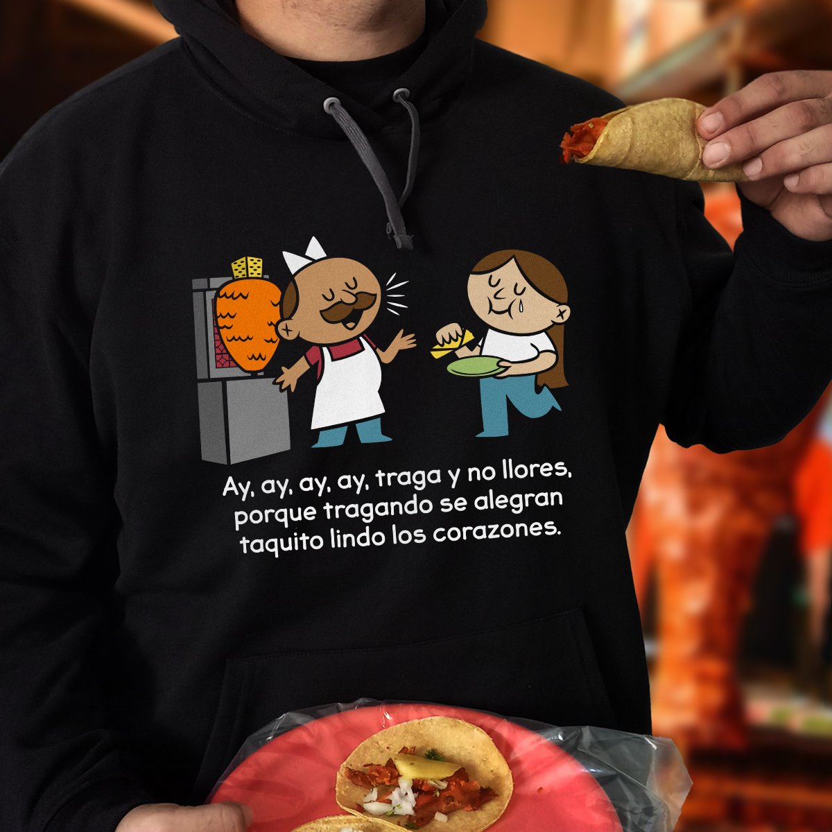 Killer_Quake's tweet photo. Las penas con tacos son menos  🌮🌮🌮  

Compra esta sudadera en 👉 https://t.co/du1Kb1XUKk

#sudadera #Mexico #comida #tacos
#Mexicano #tragar #tragones https://t.co/jqXinl4l7H