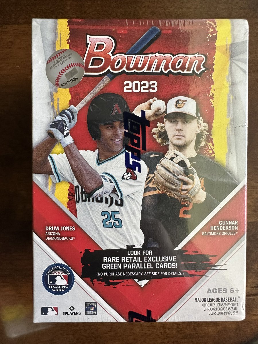 BigBobsCards's tweet photo. Giveaway time! Winner will receive 1 sealed Bowman 2023 blaster. Have seen some great stuff come out of these! How to enter:

1. Follow me
2. Like &amp; RT this tweet
3. Tag a friend

Giveaway is open until Sunday May 28th at 9 PM eastern. Good luck! 

*Must be following me to win* https://t.co/0JZcsO9OST