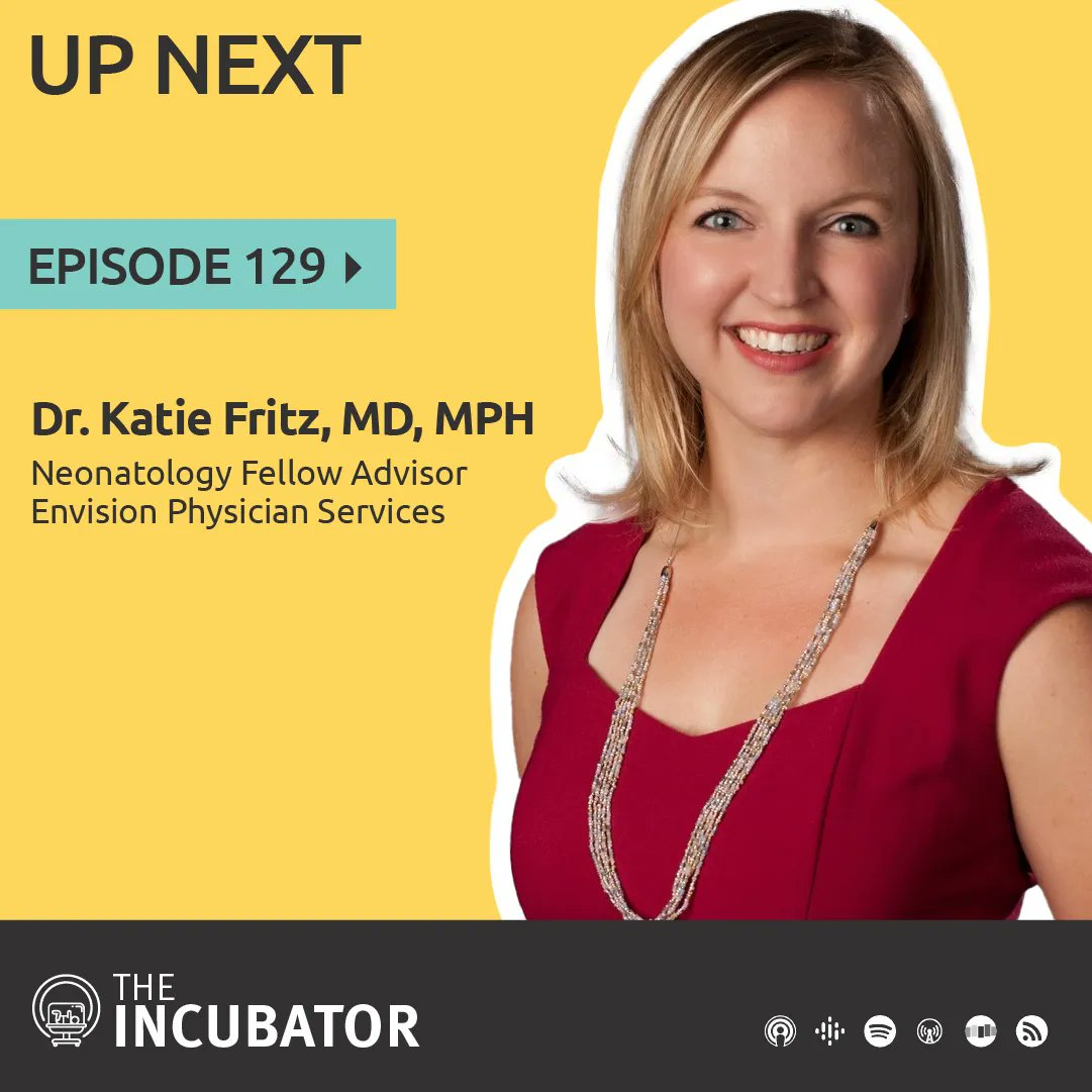 nicupodcast's tweet image. This week on #TheIncubator: Dr. Katie Fritz joins us. Tune in on your favorite podcast app to hear the full episode.

#NICU #Podcast #MedEd #MedStudentEd #PedsICU #NeoTwitter