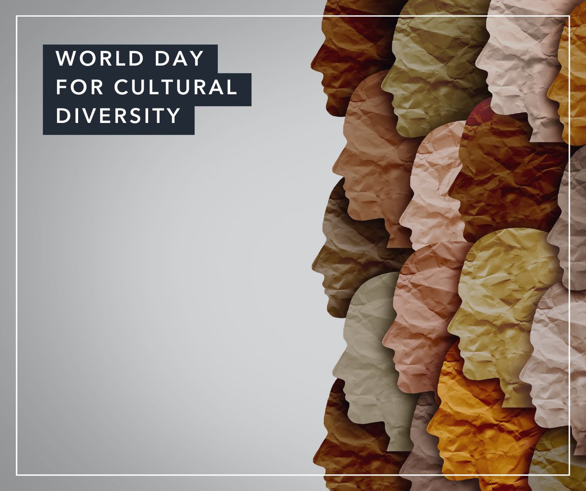It's World Day for Cultural Diversity for Dialogue and Development! Today was set aside by the United Nations as an opportunity to deepen our understanding of the values of cultural diversity and to learn to live together in peace.