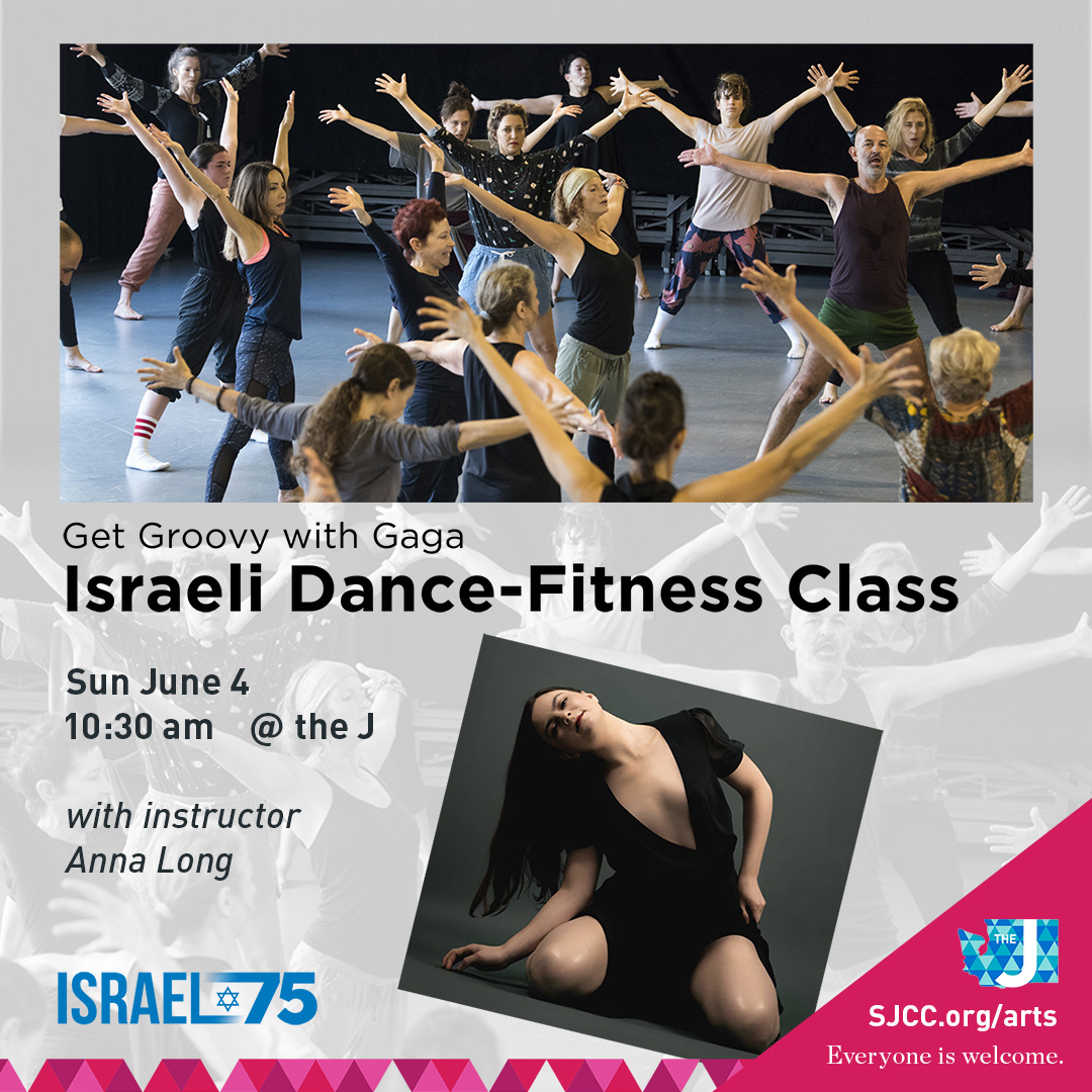 Arts+Ideas | Seattle Jewish Film Festival (@seattlejff) on Twitter photo Join us in two weeks! Get Groovy with Gaga: Israeli Dance-Fitness Class. Experience Israel’s unique improvisational dance style, which focuses on listening to the body and its physical sensations. Register >> sjcc.org/event/get-groo… #StroumJCC #CommunityNeverCloses Join us in two weeks! Get Groovy with Gaga: Israeli Dance-Fitness Class. Experience Israel’s unique improvisational dance style, which focuses on listening to the body and its physical sensations. Register >> sjcc.org/event/get-groo… #StroumJCC #CommunityNeverCloses