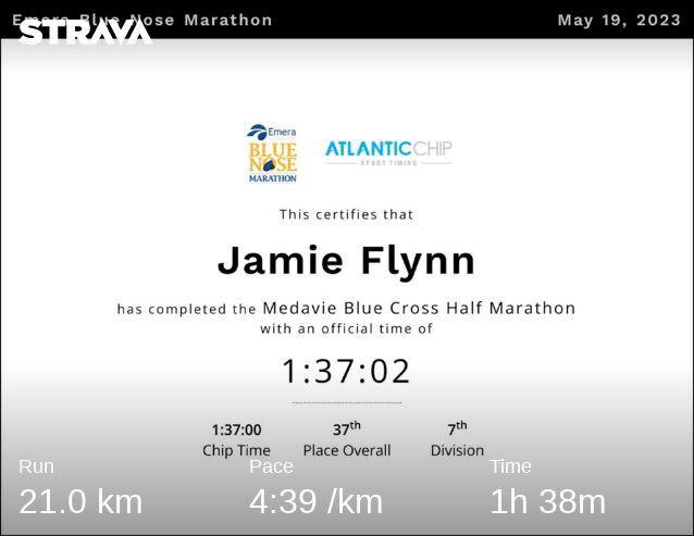 HalifaxPharmacy's tweet photo. Fun race day! Ran the Blue Nose Marathon half-marathon today. Weather was great, though windy at times. Hilly course, but awesome crowd support and great people to run with.
https://t.co/Zt2BTgL4Ku https://t.co/iaaEZqPtKY