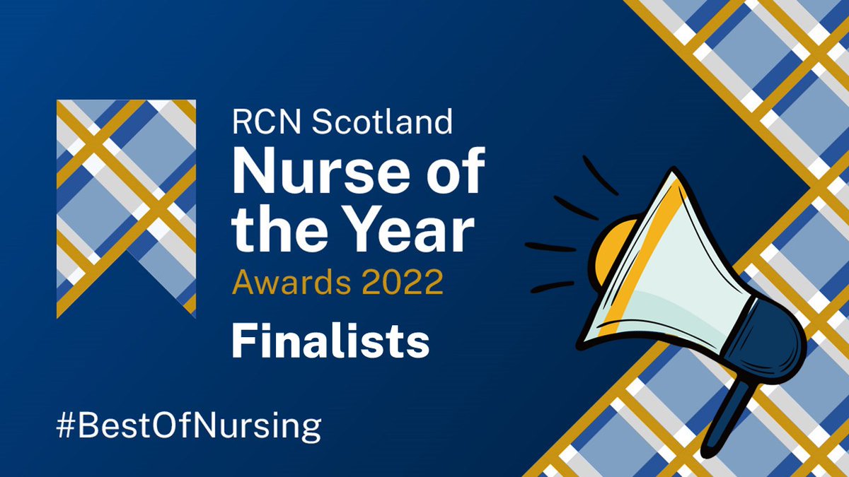 Only 1 month until we announce the winners in our first RCN Scotland Nurse of the Year Awards. Check out our finalists who we're celebrating for showing the #BestOfNursing in Scotland
bit.ly/3pALzrJ