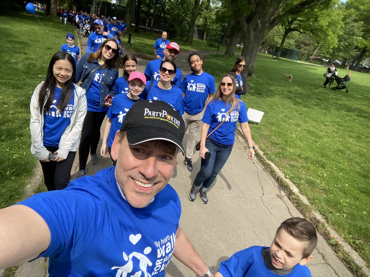 BELLAcademy's tweet photo. BELL Academy proudly participated in the St. Mary’s Children’s Hospital walk this morning Crocheron Park. https://t.co/0OcrUtRiMI