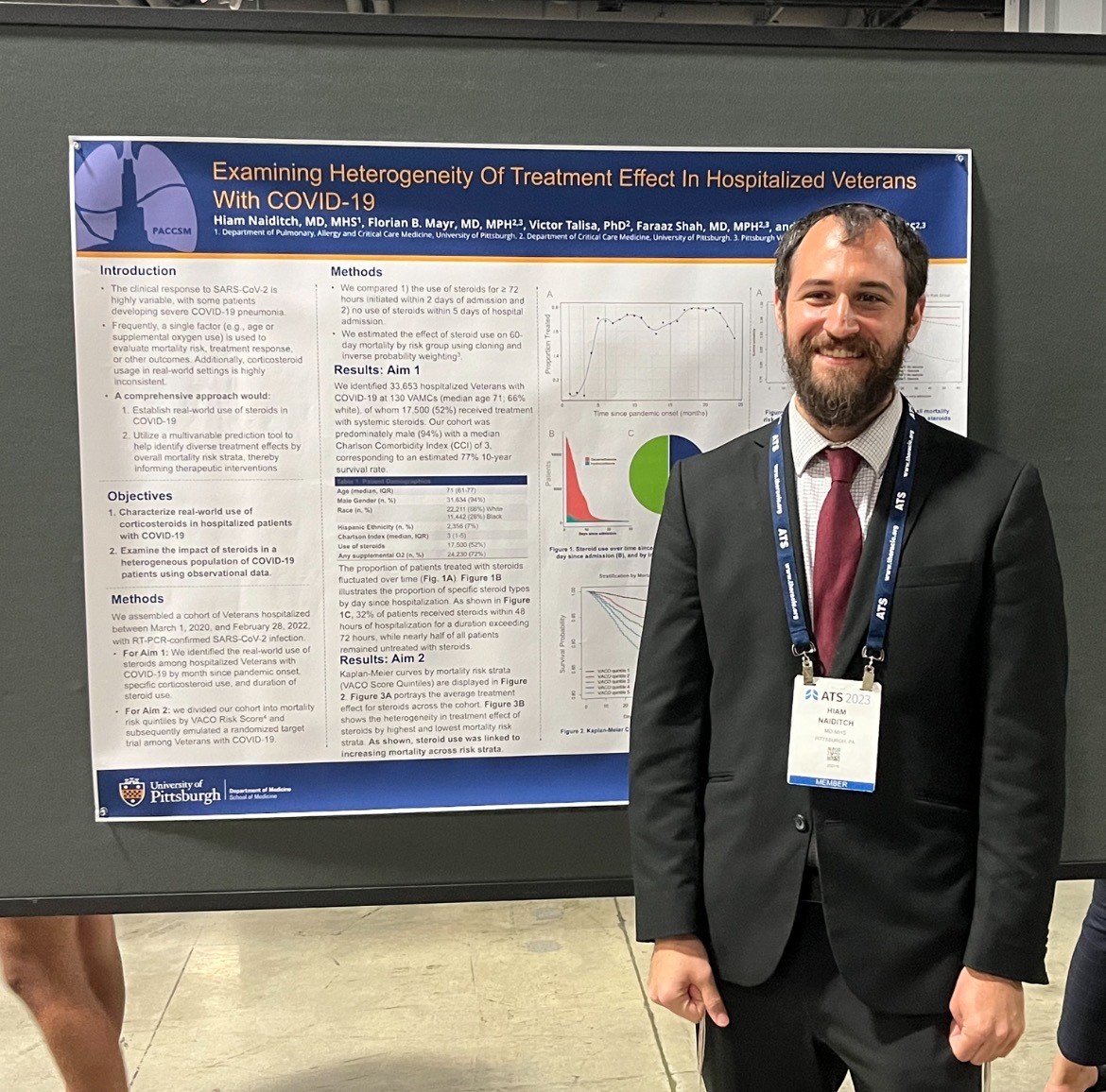 2nd Year <a href="/PACCSM/">PACCSM</a> Fellow Dr. Hiam Naiditch at #ATS2023

Mentored by Dr. Flo Mayr and Dr. Sachin Yende

#ThisIsPACCSM #MedTwitter #PULMTwitter #RIS2023 <a href="/atscommunity/">American Thoracic Society (ATS)</a> <a href="/PittDeptofMed/">PittDeptofMed</a> <a href="/UPMCPhysicianEd/">UPMC Physician Resources</a> <a href="/atsearlycareer/">ATS Early Career</a> <a href="/ATSCPAssembly/">ATS Clinical Problems Assembly</a>