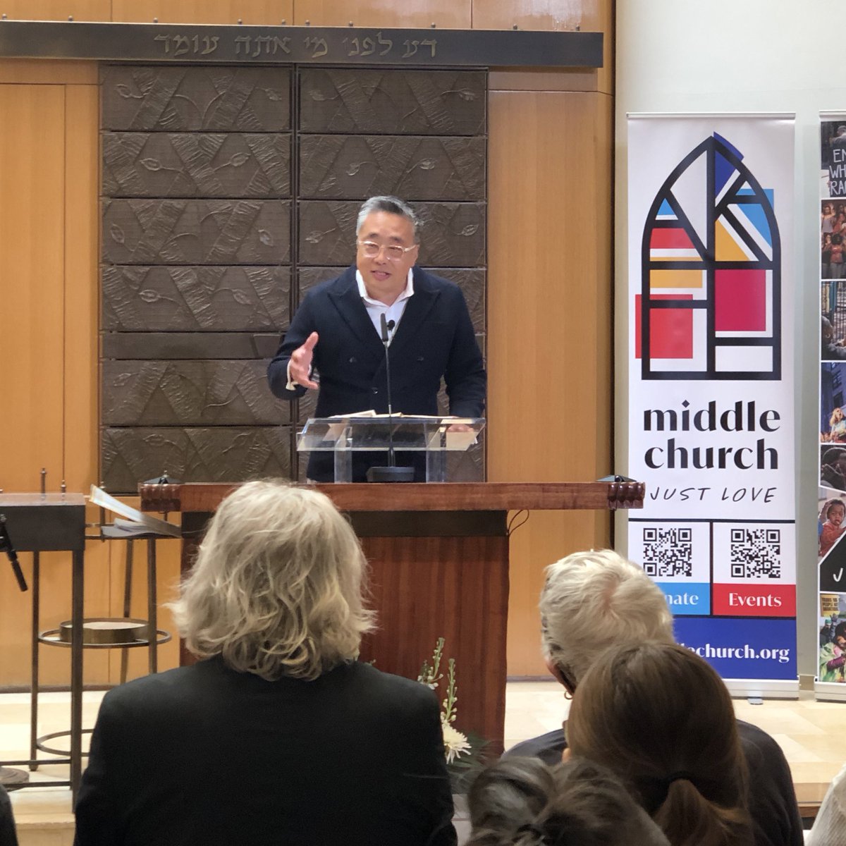 “We live in a state of moral catastrophe, otherwise known as the United States of America. 

And the forces that create moral catastrophe want us to feel alone and isolated. But *we* do not have to concede.” - Dr. David Kyuman Kim