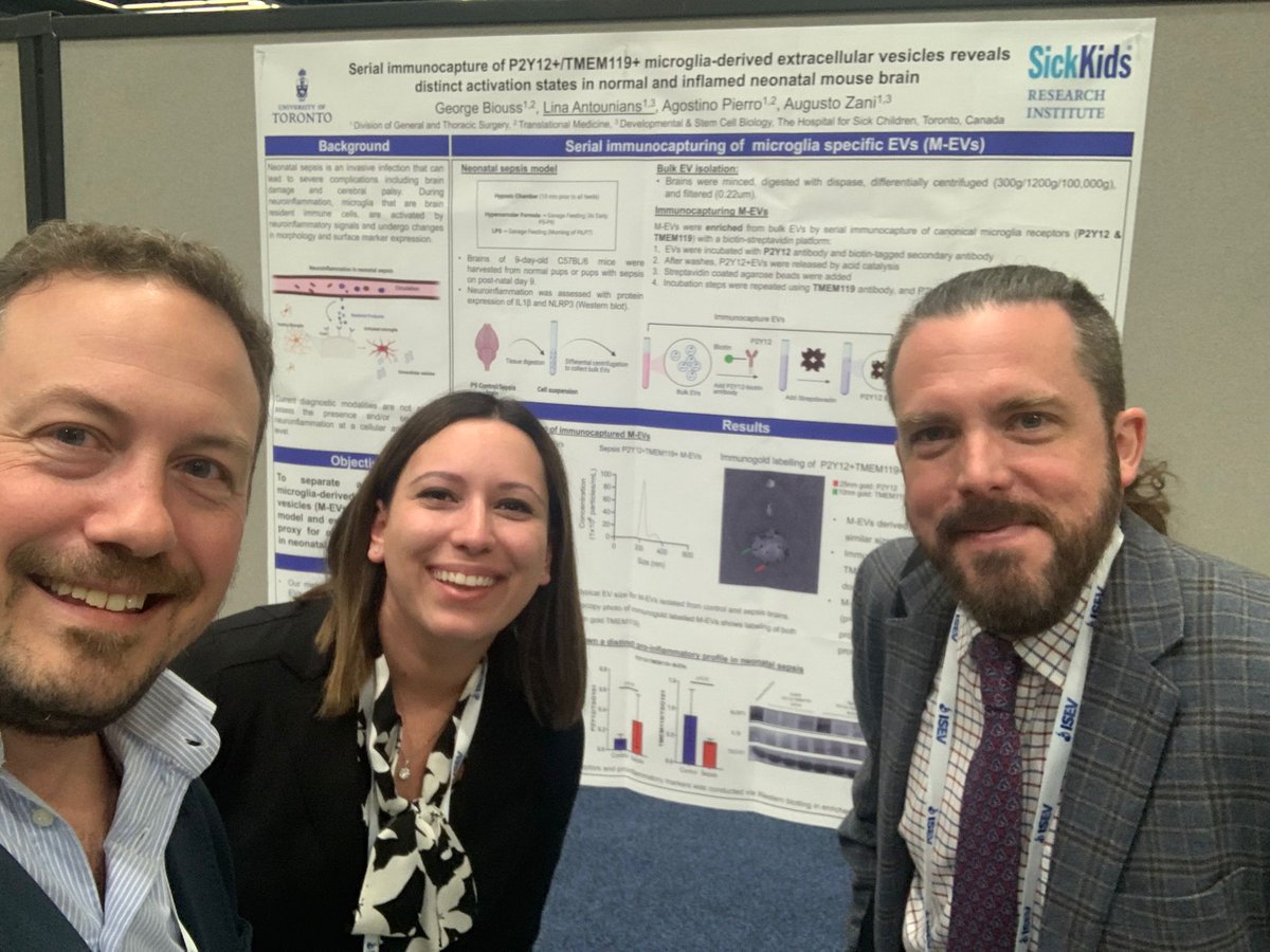 Zani Lab (@zani_lab) on Twitter photo Amazing #ISEV2023 meeting in Seattle on Extracellular Vesicles: innovative research, cutting-edge technologies, great feedback, and new collaborations! <a href="/AntounLyn/">Lina Antounians</a> <a href="/augusto_zani/">Augusto Zani</a> <a href="/SKDevStemCell/">SickKids Developmental & Stem Cell Biology Program</a> <a href="/SickKidsNews/">The Hospital for Sick Children (SickKids)</a> <a href="/SNEVresearch/">Student Network on EVs</a> @IsevComms Amazing #ISEV2023 meeting in Seattle on Extracellular Vesicles: innovative research, cutting-edge technologies, great feedback, and new collaborations! <a href="/AntounLyn/">Lina Antounians</a> <a href="/augusto_zani/">Augusto Zani</a> <a href="/SKDevStemCell/">SickKids Developmental & Stem Cell Biology Program</a> <a href="/SickKidsNews/">The Hospital for Sick Children (SickKids)</a> <a href="/SNEVresearch/">Student Network on EVs</a> @IsevComms