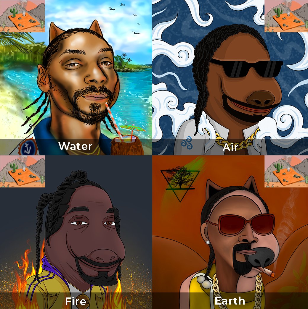 Delusional_Cur8's tweet photo. GM #CardanoCommunity!

We've layered in some awesome minting bonuses for the #ArtDawg mint dawgs!

Mint 1 of 4 Snoop Dawg Elements and get airdropped a large Baked Nation Pitch by @claymates!

Minting June 3rd. 

Join us: https://t.co/I8vIwtovcq

#SplashTokenClub #TheArtBank https://t.co/irz1FpOHhF