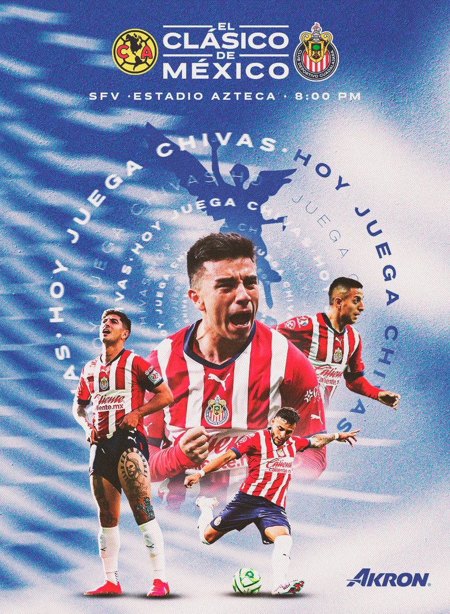 Chivas's tweet photo. 🇫🇷 HOY JUEGA CHIVAS POR EL PASE A LA FINAL 🏆

VAMOS A REVENTARNOS EL ALMA EN 90 MINUTOS DE UNIÓN PARA LLEGAR A DONDE TANTO SOÑAMOS.

¡CONVENCIDOS DE QUE LE VAMOS #ADarLaVuelta, CARAJO! 🔥🏟️ https://t.co/iT7higSNm8