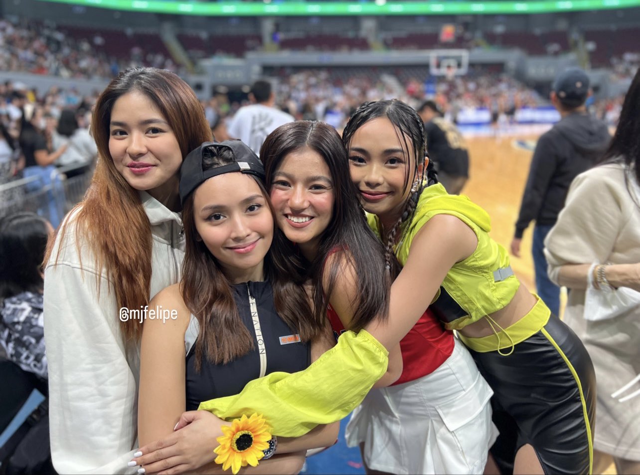 KATHRYN BERNARDO, BELLE MARIANO, LOISA ANDALIO, AND MAYMAY ENTRATA