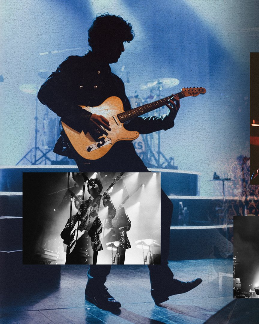 thekooksmusic's tweet photo. From city to city, stage to stage ✈️ https://t.co/bPKGMa6255