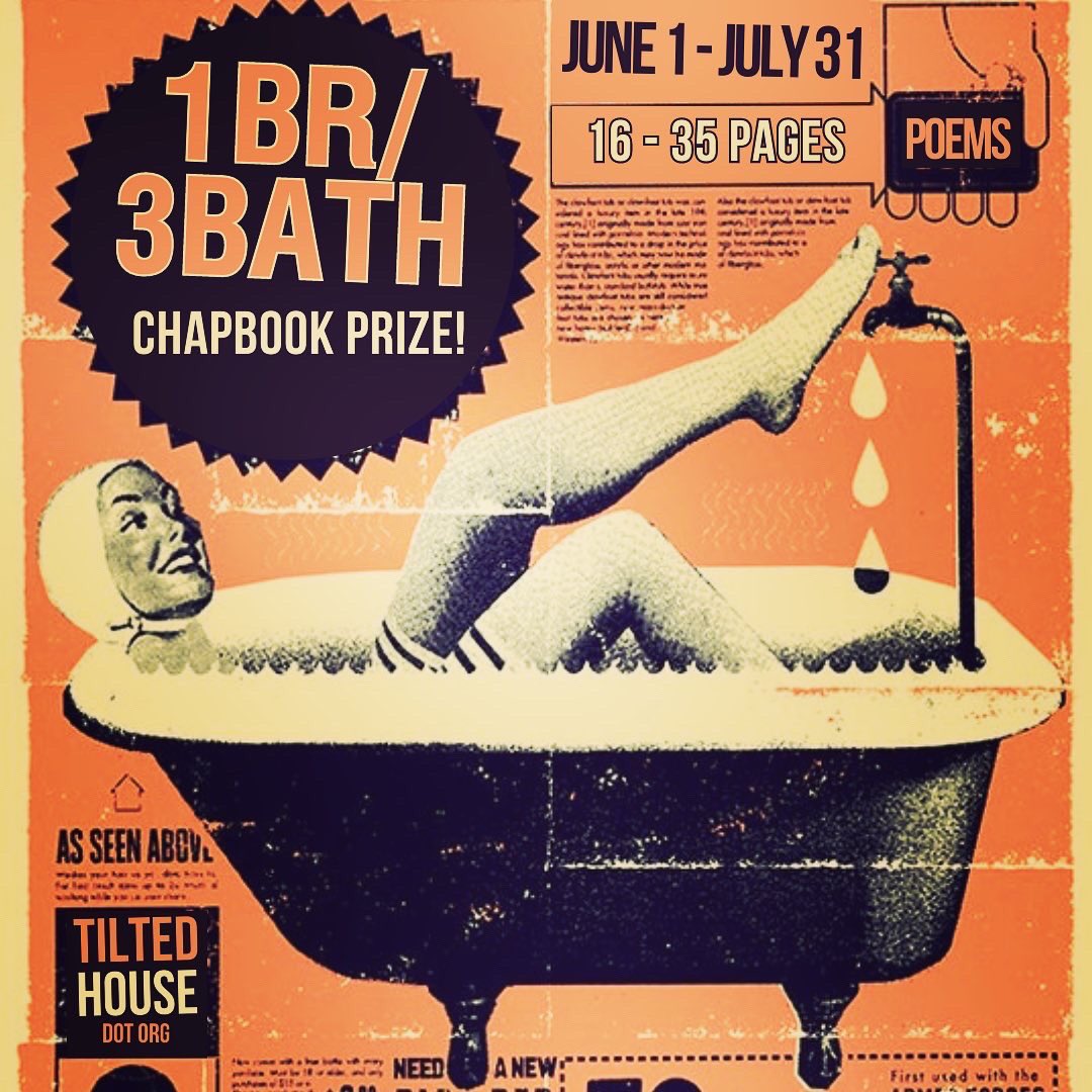 Submissions for our chapbook prize open June 1st!  tiltedhouse.org/submit