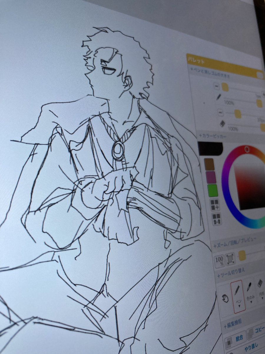 描き心地は思ってたより悪くないかも!