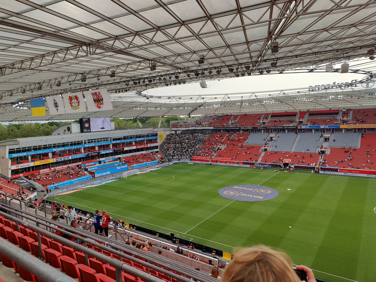 Bayer Leverkusen - Gladbach #groundhopping #B04BMG <a href="/MaxSanders_/">Max Sanders</a> <a href="/groundhopticket/">Groundhopticket</a>